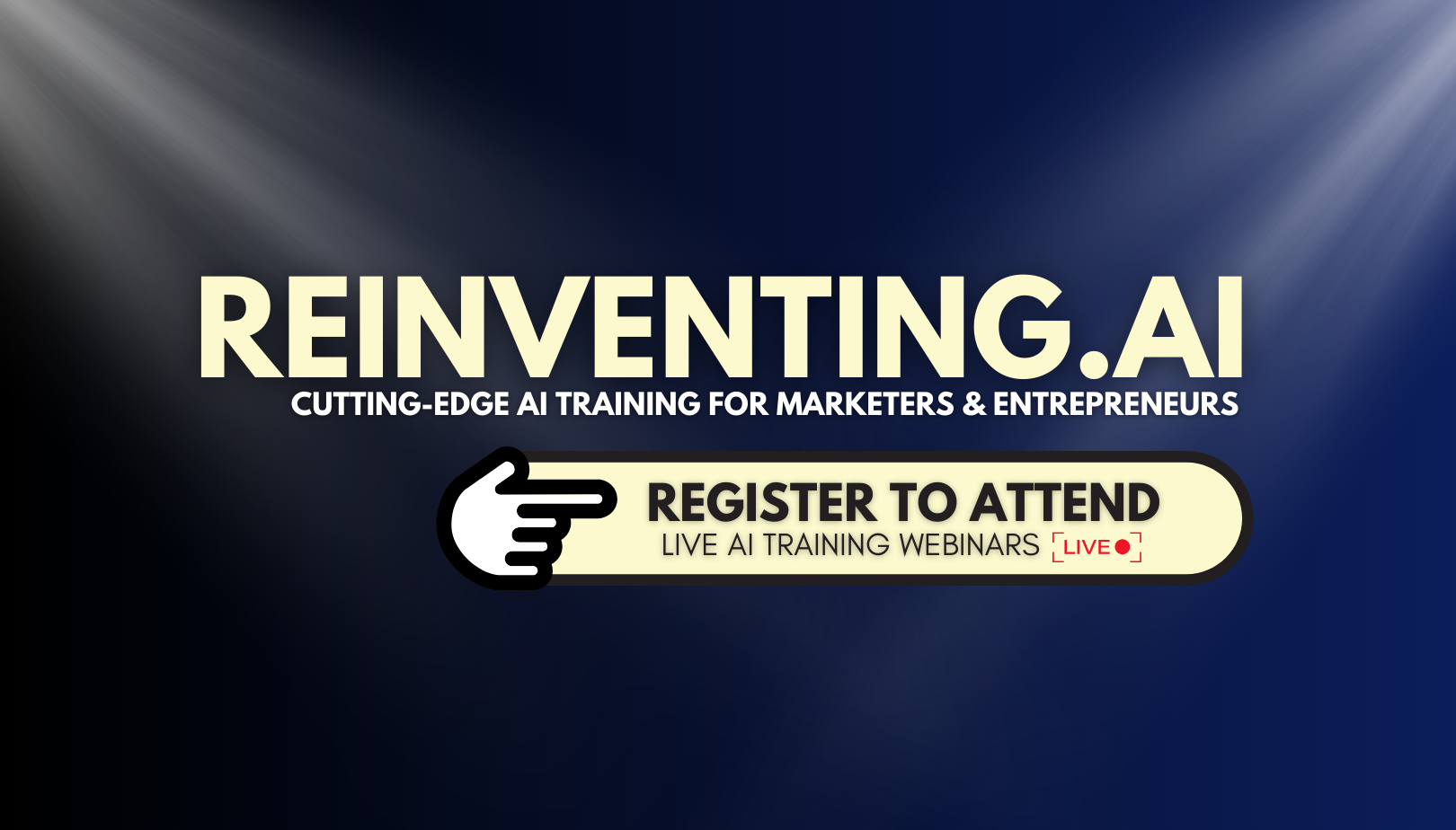 AI Webinar Training is Now Live